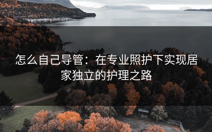怎么自己导管：在专业照护下实现居家独立的护理之路